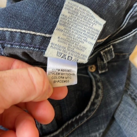 Hudson Signature Flap Pocket Bootcut Stretch Jeans in size 27 - Picture 6 of 7